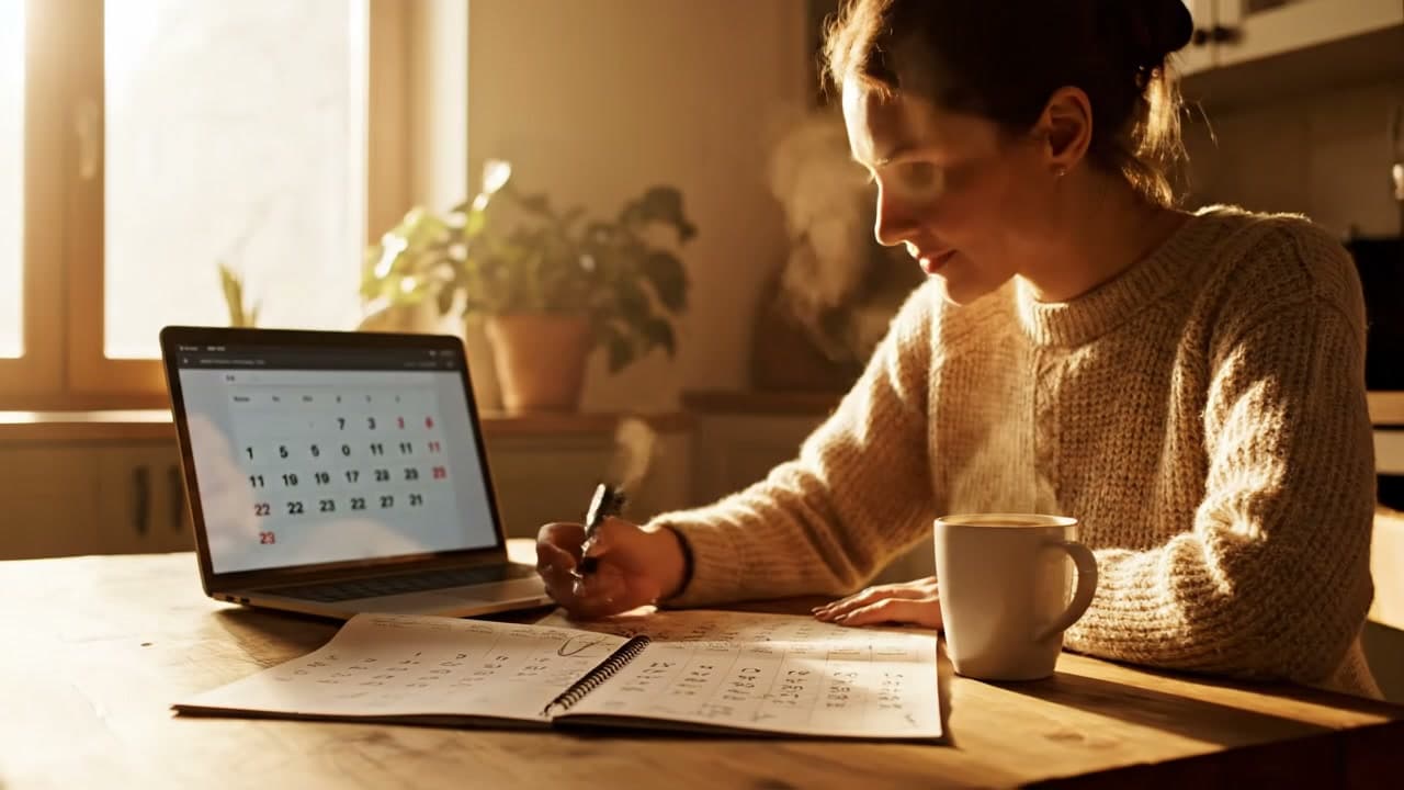 Parent registering child for Denver summer camp on laptop