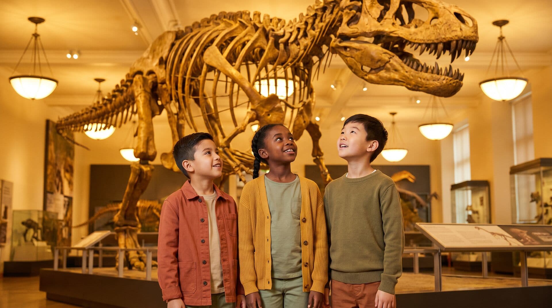 The exterior of a modern museum building in Houston on a sunny day